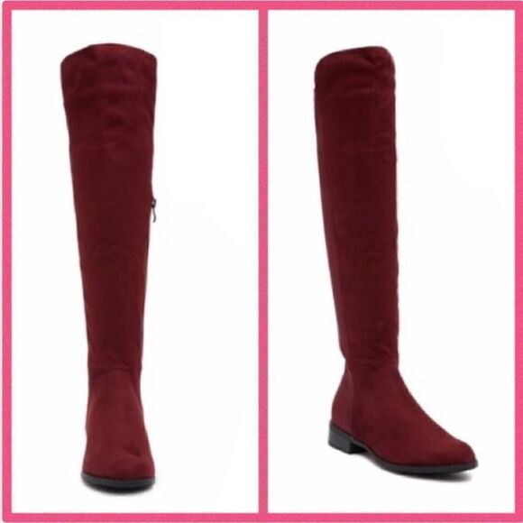 NWOB MSRP $150 Catherine Malandrino Over-the-Knee Boot Women's Size 6 - Picture 2 of 9